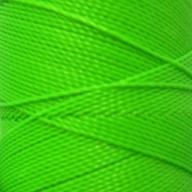 HE329 / Hilo Encerado Verde fosforescente- 160 m.