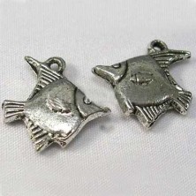 [AB0281] Colgante Pez de metal