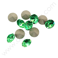 CRISTAL PRECIOSA MAXIMA. CHATON SS39. Peridot