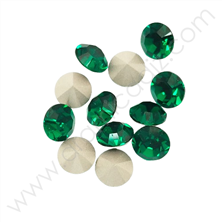 CRISTAL PRECIOSA MAXIMA. CHATON SS39. Emerald