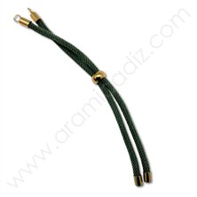 BASE PULSERA OLIVA  ACERO DORADO. 