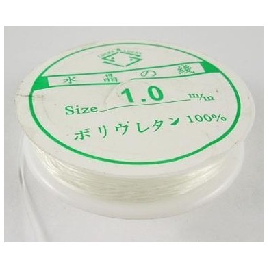 EW1.0 / Elástico de silicona transparente 1.00 mm